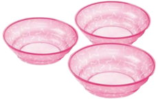 Farfurii pentru copii 3 buc. (12+) (roz)/43031610
