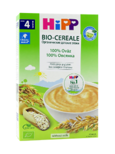 HIPP Terci organic fara lapte 100 % Ovaz (4 luni) 200 g /30401/ N1