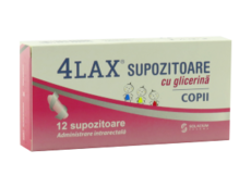 4Lax Supozitoare cu glicerina Copii N12