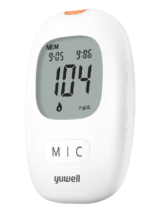 Yuwell Glucometru BGM 710 + Stilou p/u intepare N1