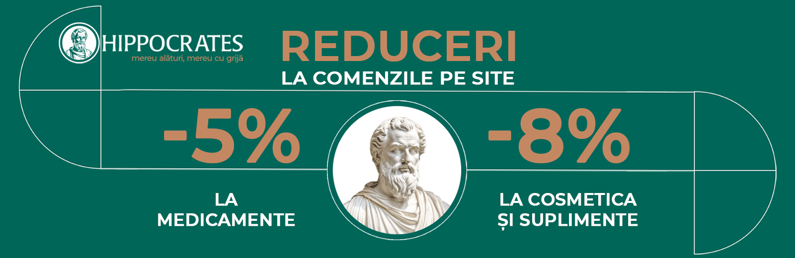 Reduceri la toate medicamentele, cosmeticele și vitaminele la comanda pe site | Hippocrates