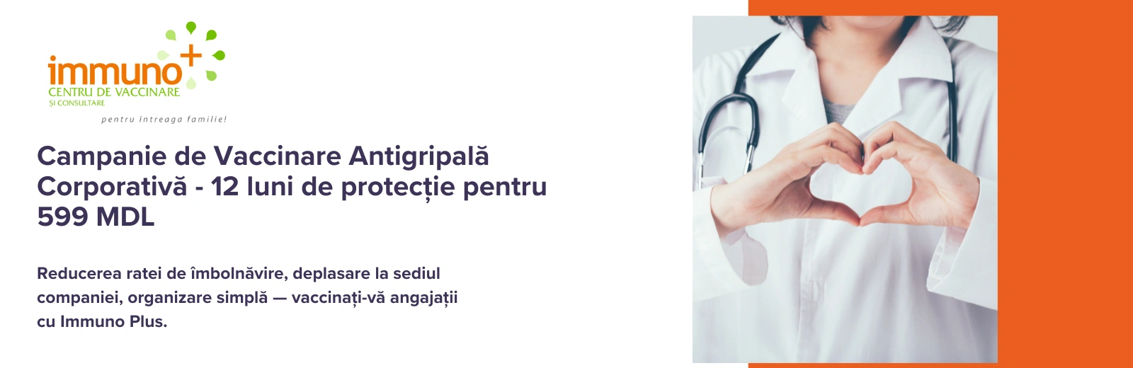 Vaccinarea Corporativă împotriva virusului gripal