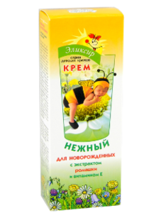 Eliksir crema-balsam pentru copii gingasa cu extract de musetel si vitamina E N1