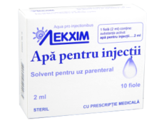 Apa pentru injectii N10