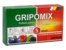 Gripomix cu fructoza (fructe de padure) N5