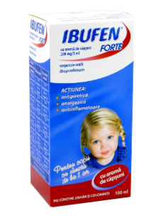 Ibufen forte cu aroma de capsuni N1