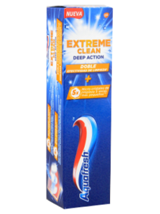 Зубная паста Аквафреш Extreme Clean Deep Action N1