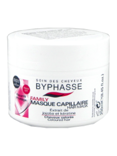 Byphasse Family Jojoba and Keratine masca pentru par vopsit  N1