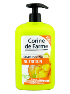 Корин де Фарм Питательный шампунь манго и кокос