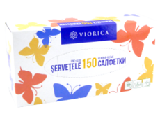 Servetele uscate VIORICA № 150 in cutie N150