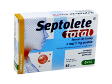 Septolete total lemon honey N16