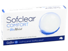 Контактные линзы Sofclear Comfort 1 luna -3,25 N6