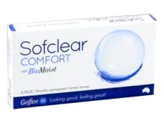Контактные линзы Sofclear Comfort 1 luna -4,50 N6