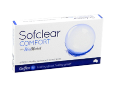 Контактные линзы Sofclear Comfort 1 luna -6,50 N6