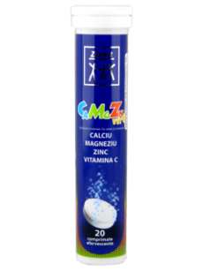 Zdrovit Calciu+Mg+Zn+Vitamina C N20