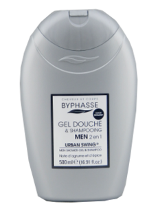 Byphasse Men gel de dus-sampon 2 in 1(urban swing)  N1