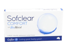 Контактные линзы Sofclear Comfort 1 luna -3,00 N6