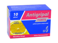 Antigripal FORTE Cu gust de lamaie N10