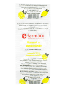 Acid ascorbic cu glucoza (vitamina C) lamaie