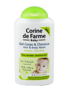 Corine de Farme Baby Ultra Rich Gel Dus Fara Sulfati pentru corp si par 250 ml N1
