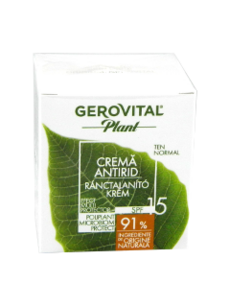 Gerovital Plant crema antirid SPF 15 50 ml N1
