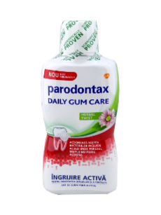 Apa de gura Parodontax Daily Gum Care Herbal Twist N1