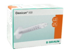 Шприцы инсулиновые Omnican100 1ml insulin U-100 №100 N1