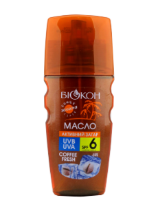 Biokon Protectie Solara SPF 6 Ulei pentru bronz activ Coffee Fresh  N1