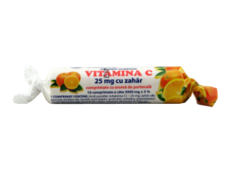Аскорбиновая кислота с глюкозой (витамин С) апельсин N10