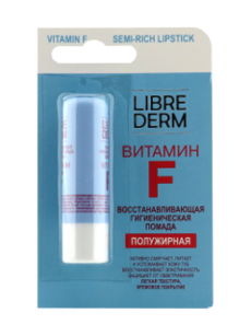 Librederm Vitamin F balsam buze regenerant semigras N1