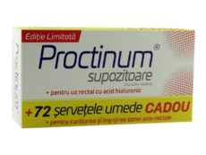 Proctinum + servetele umede № 72 N1