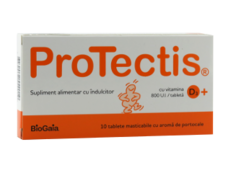 Протектис Пробиотик с вит. D3 (апельсин) N10