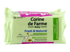 Корин де Фарм Baby FreshNatural Детские салфетки (2+1) N56