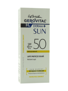 Gerovital Sun H3 Derma+ Lapte protectie solara SPF50 N1