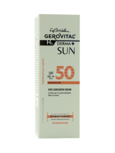 Геровитал Sun H3 Derma+ крем солнцезащитный детский SPF50