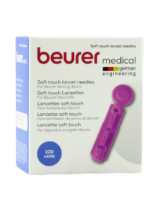 Beurer Lancete p/u glucometru soft (roze) № 100