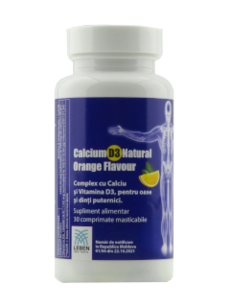 Calcium-D3 Natural Orange Flavour Leben