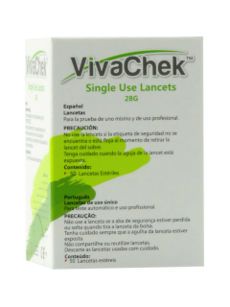 Lancete sterile VivaChek 28G № 50 N50
