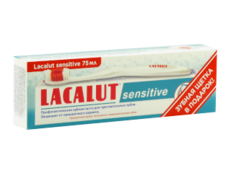 Зуб. паста Lacalut Sensitive + зубная щетка