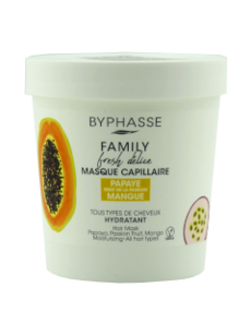 Byphasse Family Fresh Delice masca pentru par papaya N1