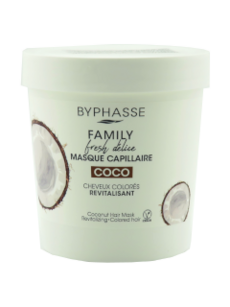 Byphasse Family Fresh Delice masca pentru par cocos par vopsit N1