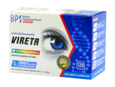 Vireta (vitamine + minerale p/u ochi) N120