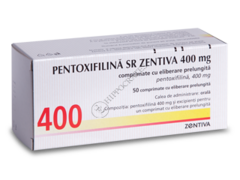 Pentoxifilina SR Zentiva N50