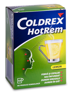 Колдрекс Хотрем лимон N10