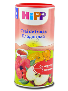 ХИПП Детский фруктовый чай (6 месяцев) 200 гр /3921/ N1
