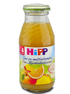 HIPP Suc Multifruct (4 luni) 200 ml /8022/ N1