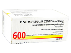 Pentoxifilina SR Zentiva N100