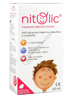 Nitolic Set contra pediculozei (50ml+20ml+20ml+pieptene) N1