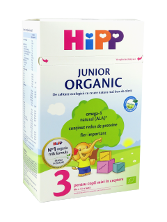 HIPP 3 Organic Junior (12 luni) 500 g /2056/ N1