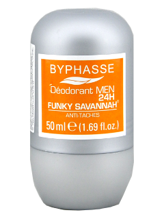 Byphasse Deodorant Roll-on 24h Men Funky Savannah 50 ml N1
